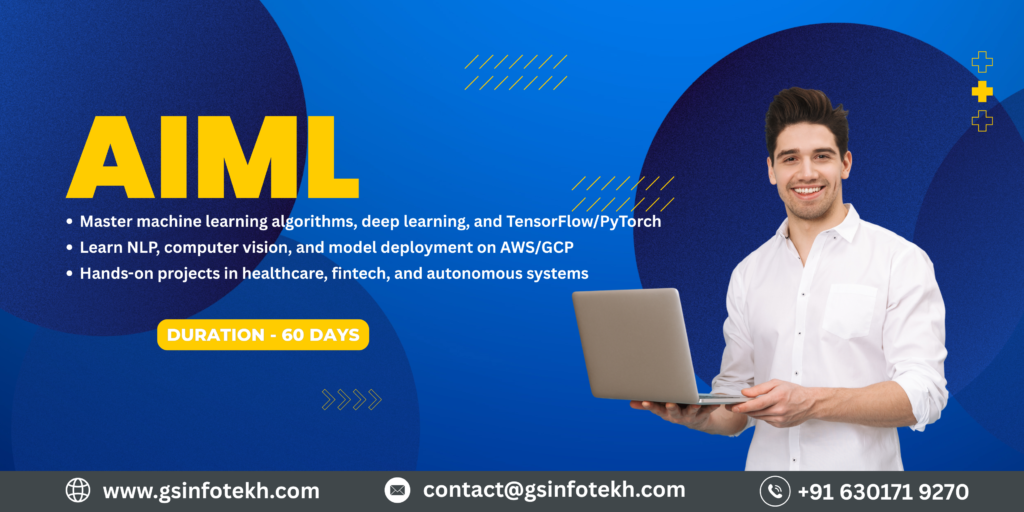 AI and ML training online