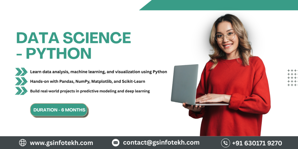 Best Data Science with Python Online Course