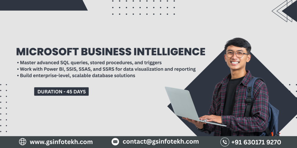 Learn MSBI online India